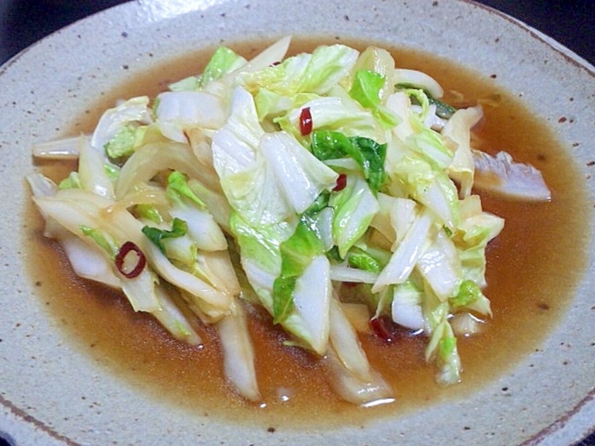 コク旨 白菜ポン酢炒め レシピ 作り方 By まいたけ天 楽天レシピ